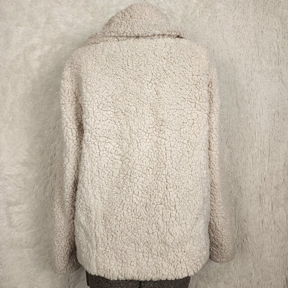 Caslon Teddy White Collar Jacket Size S - Picture 3 of 5